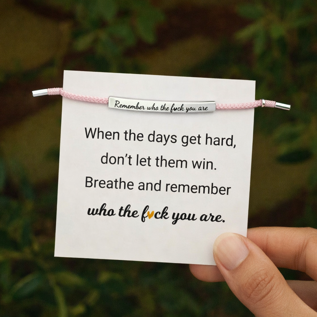 Náramek „Don’t Let The Hard Days Win“